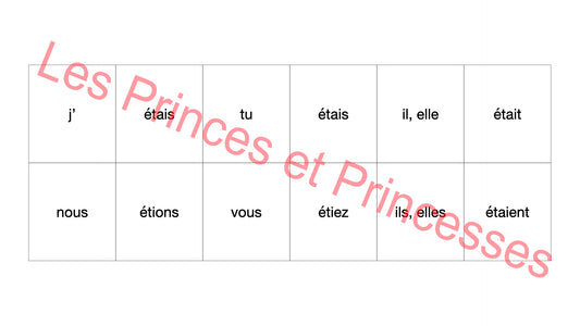 Le memory de l’imparfait