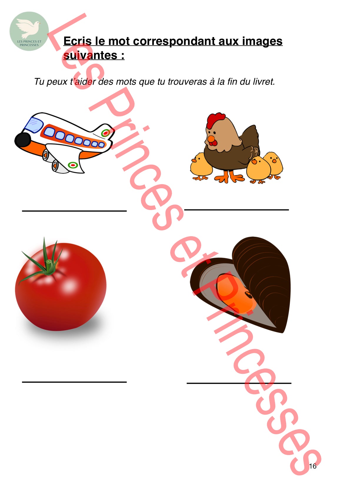 Livret d’apprentissage