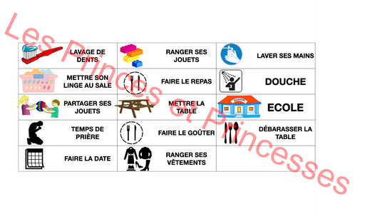 Organisation : Activités quotidiennes