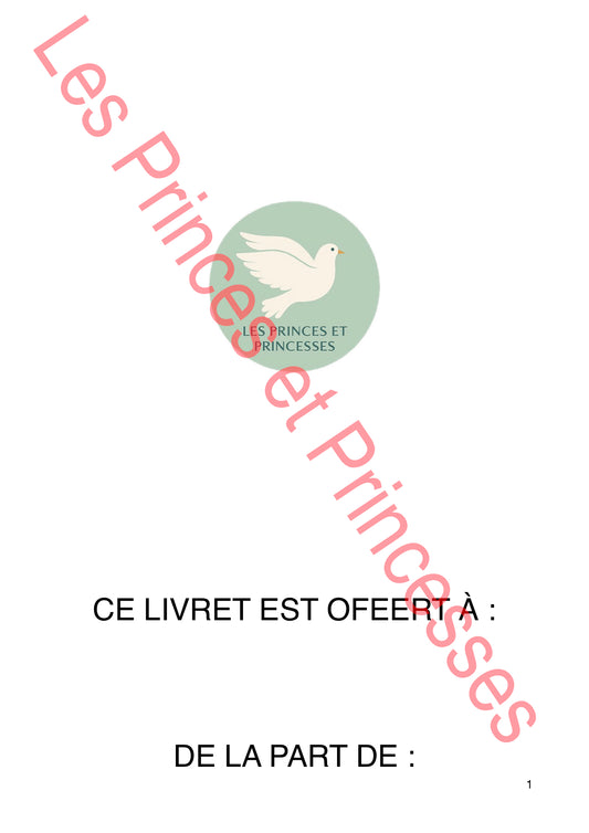 Livret d’apprentissage